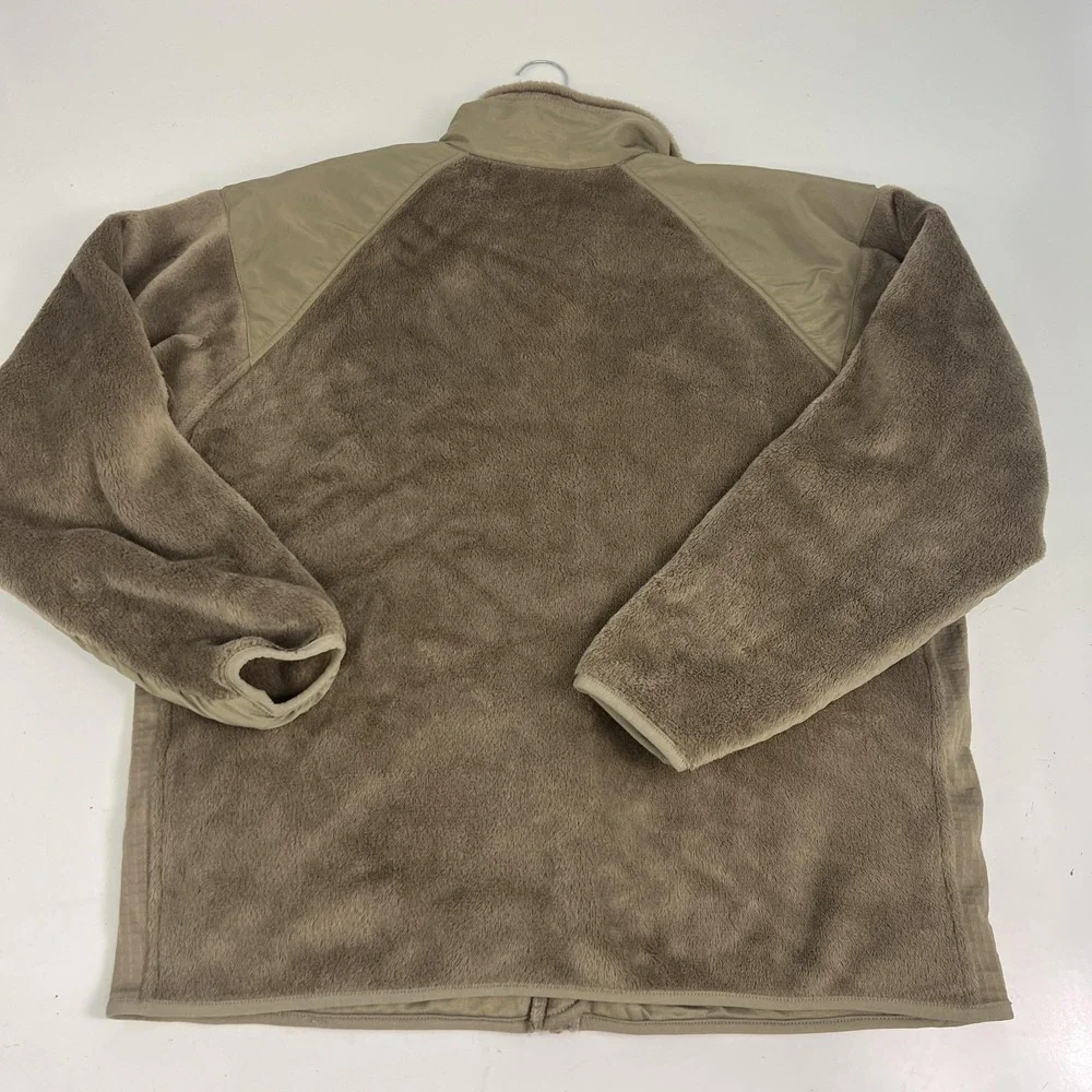 Peckham Polartec Jacket Mens M‎ Brown Fleece Cold Weather GEN III Military USA